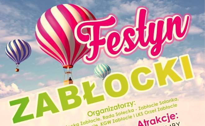 Plakat festyn zabłocki